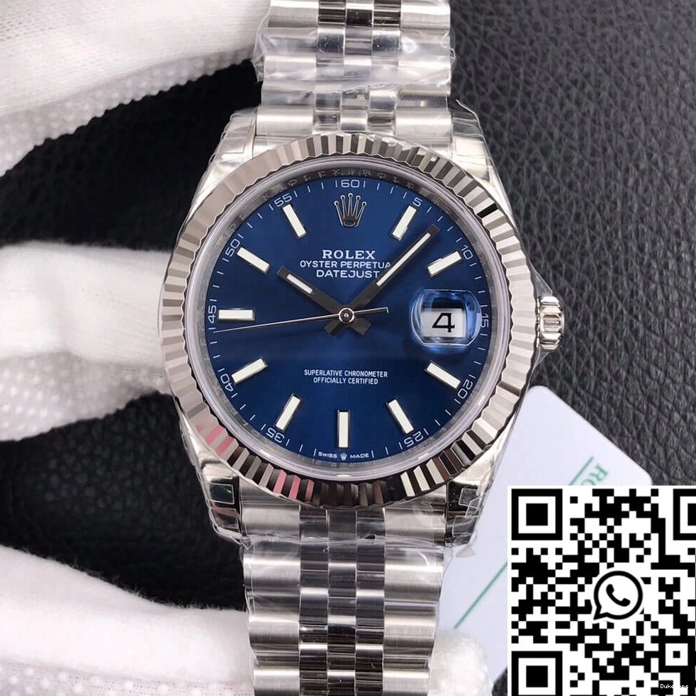 Blue VS Rolex Factory M126334-0002 Datejust Dial 1223